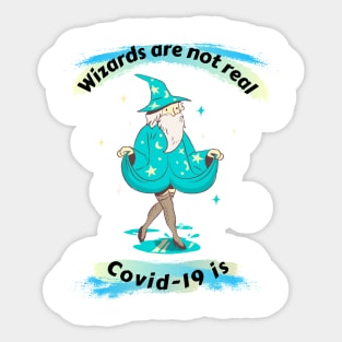 Covid-19 Wizards Sticker